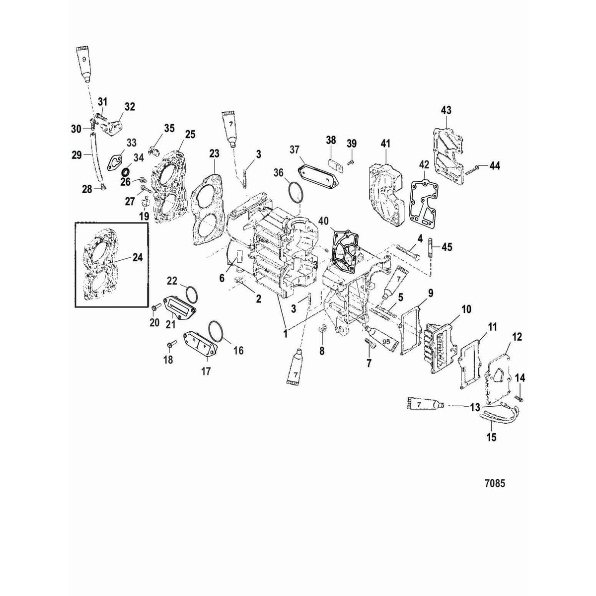 Mercury Marine Qualifies for Free Shipping Mercury O-Ring #25-822370