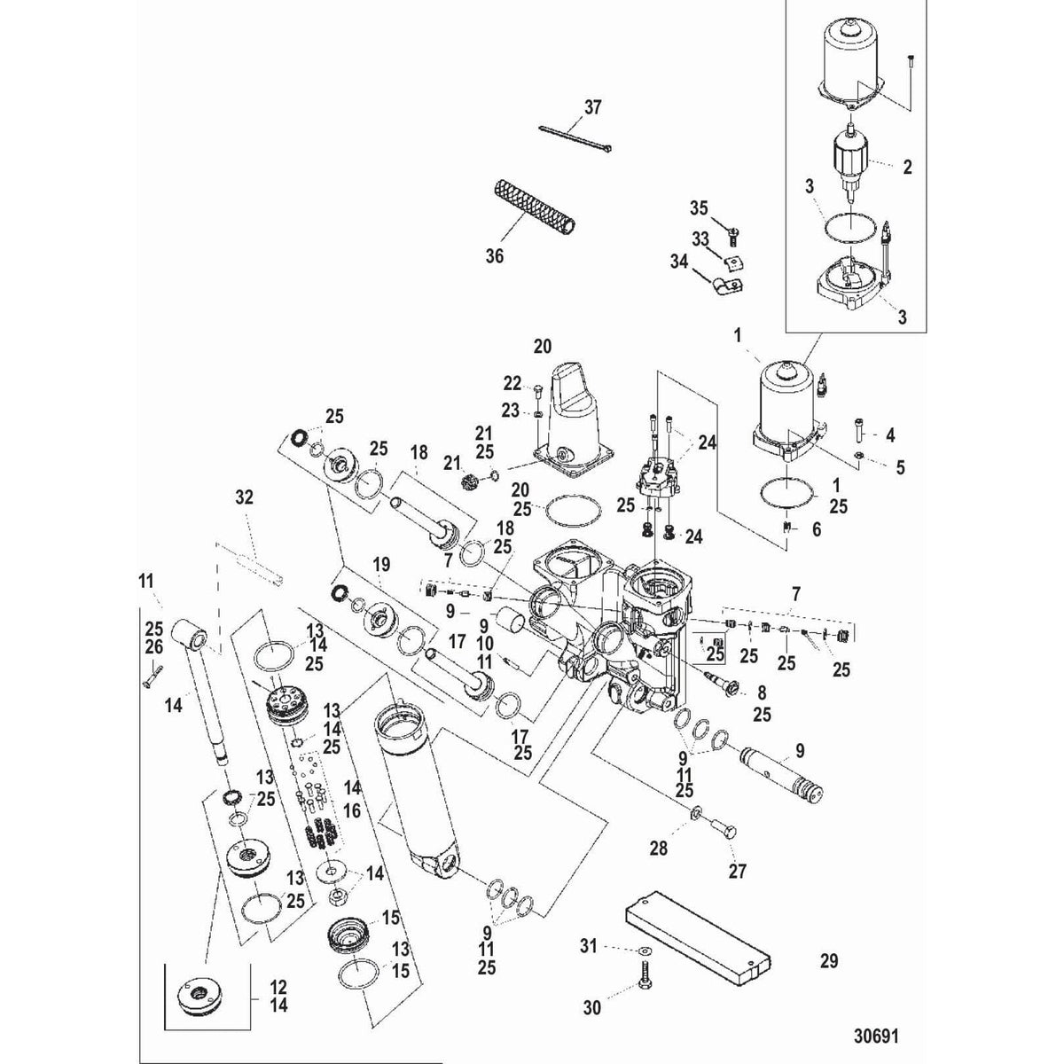 Mercury Marine Qualifies for Free Shipping Mercury Washer #12-40023 21