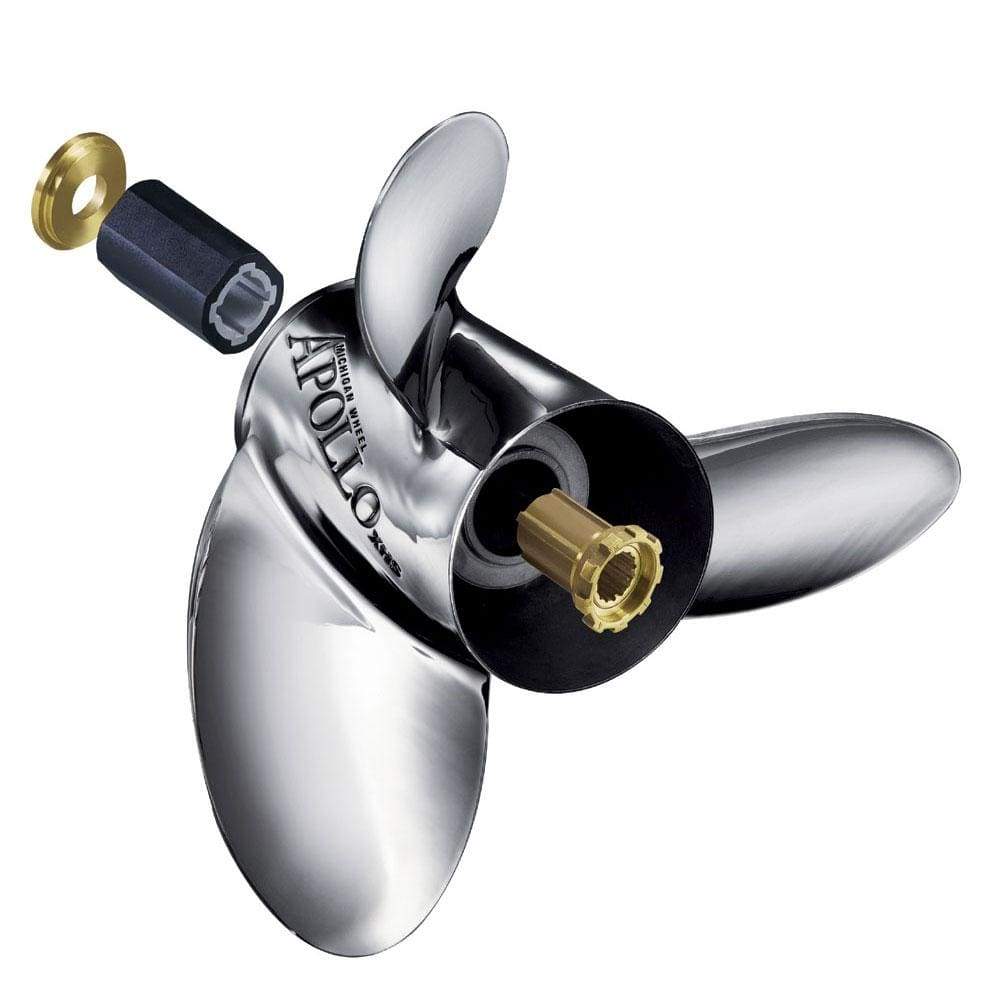 Michigan Wheel Qualifies for Free Shipping Michigan Wheel Stainless Apollo Prop 17P #993144