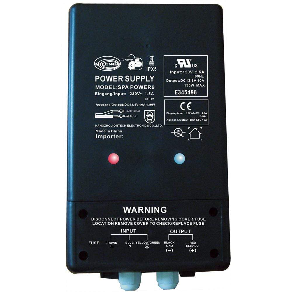 Milennia Qualifies for Free Shipping Milennia SPAPOWER9 Watertight Power Supply #MILSPAPOWER9