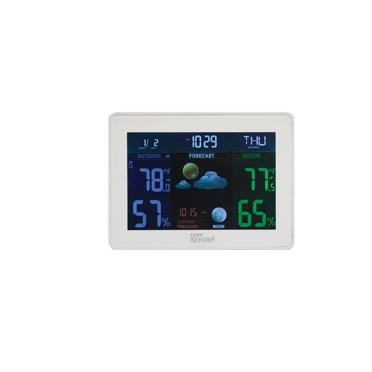 Minder Research Qualifies for Free Shipping Minder Color Weather Station #TM22253VP
