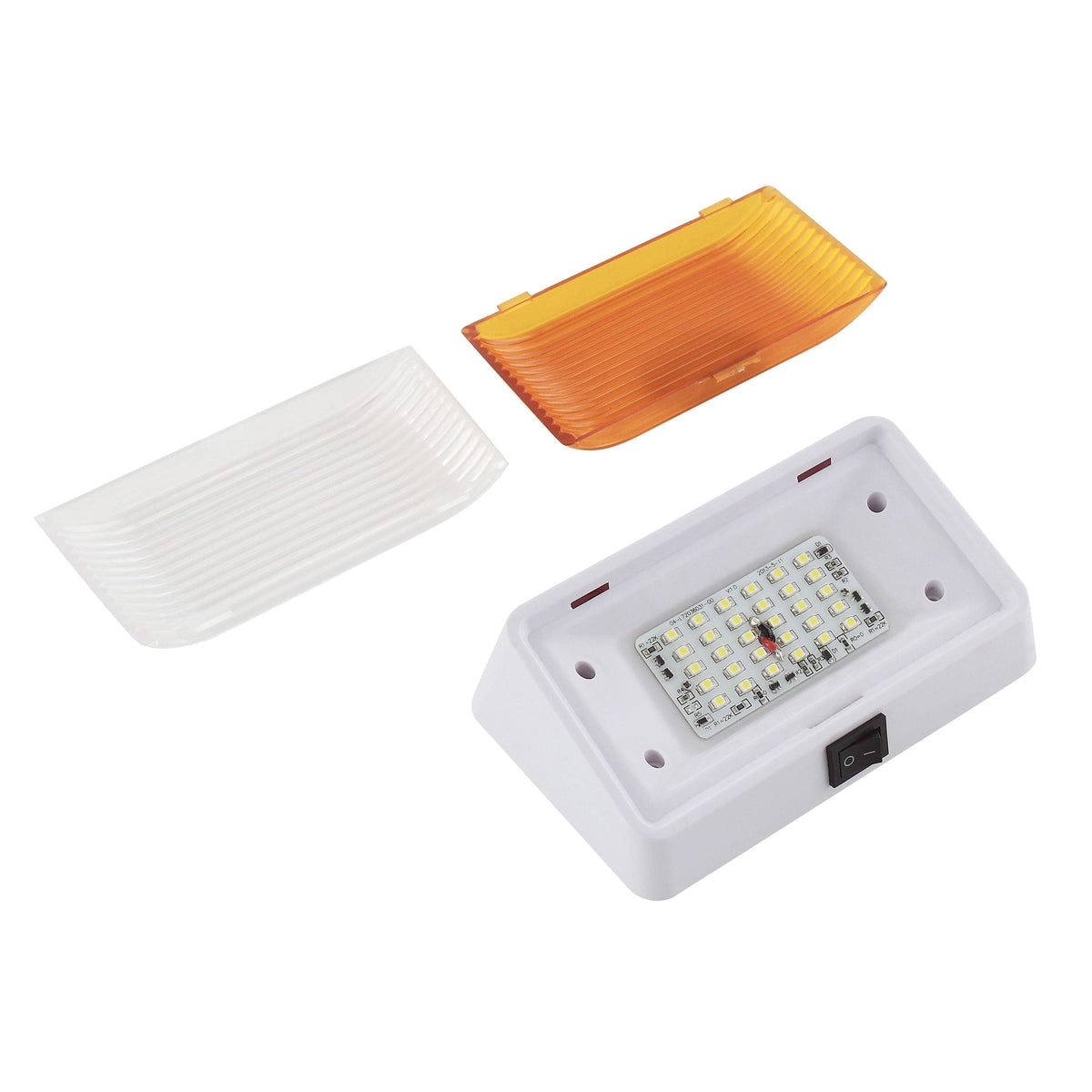 Ming's Mark Qualifies for Free Shipping Ming's Mark LongLife 12v LED Rectangular Porch Light with Switch White #9090120