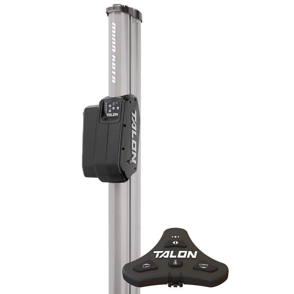 Minn Kota Not Qualified for Free Shipping Minn Kota Talon BT 8' Anchor with Foot Pedal Silver/Black #1810433/PEDAL