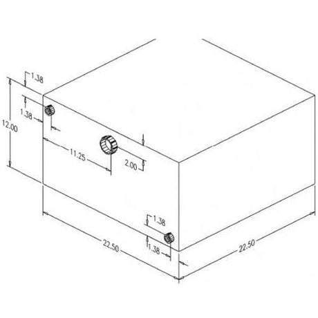 Moeller Qualifies for Free Shipping Moeller 25 Gallon Water Tank #040224