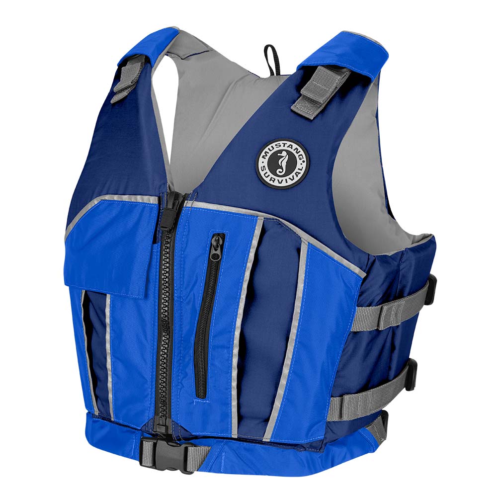 Mustang Survival Qualifies for Free Shipping Mustang Reflex Foam Vest M/L Royal Blue-Navy #MV7020-190-M/L-216