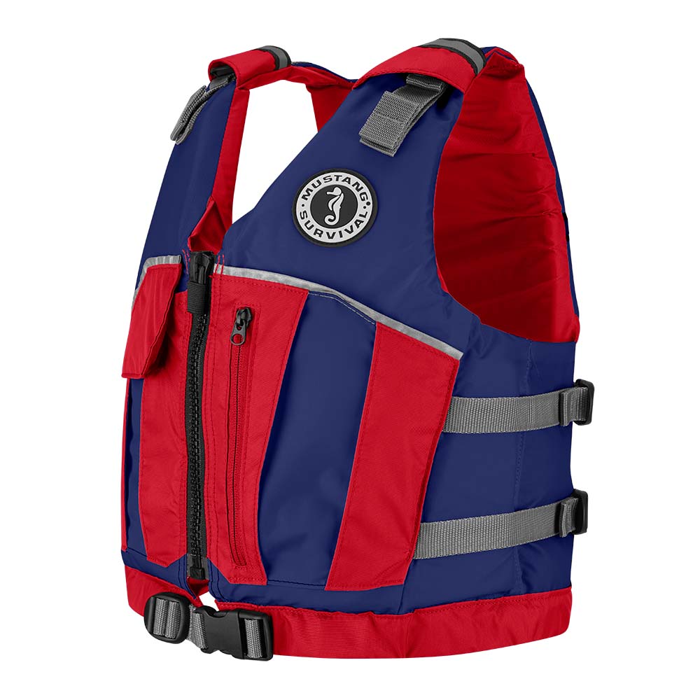 Mustang Survival Qualifies for Free Shipping Mustang Youth Reflex Foam Vest 55-88 lbs Navy-Red #MV7030-80-0-216