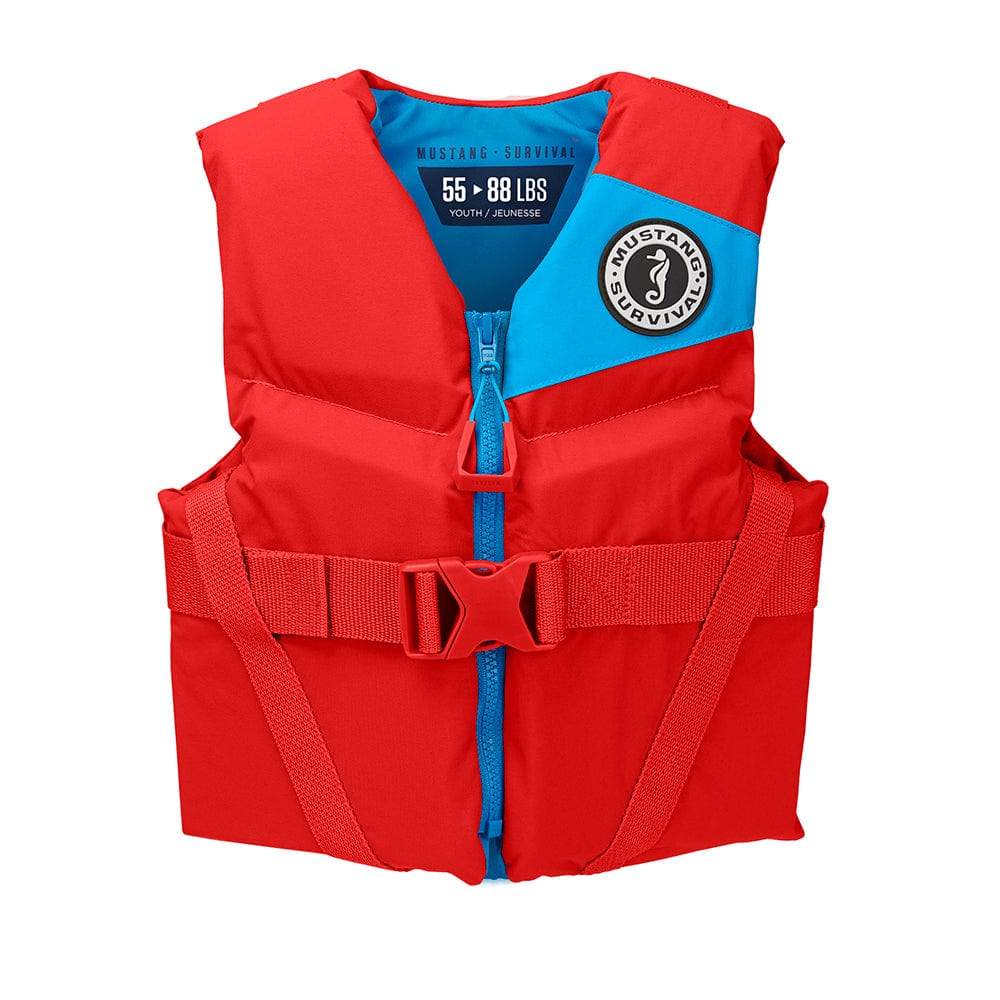Mustang Survival Qualifies for Free Shipping Mustang Youth Rev Foam Vest Imperial Red #MV3570-277-0-206
