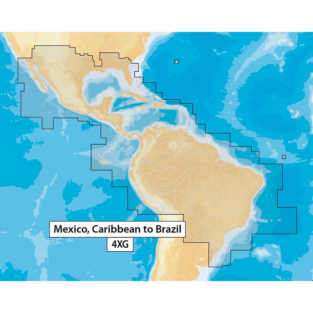 Navionics Mexico Caribbean to Brazil MSD Format Navionics+ #MSD/NAV+4XG