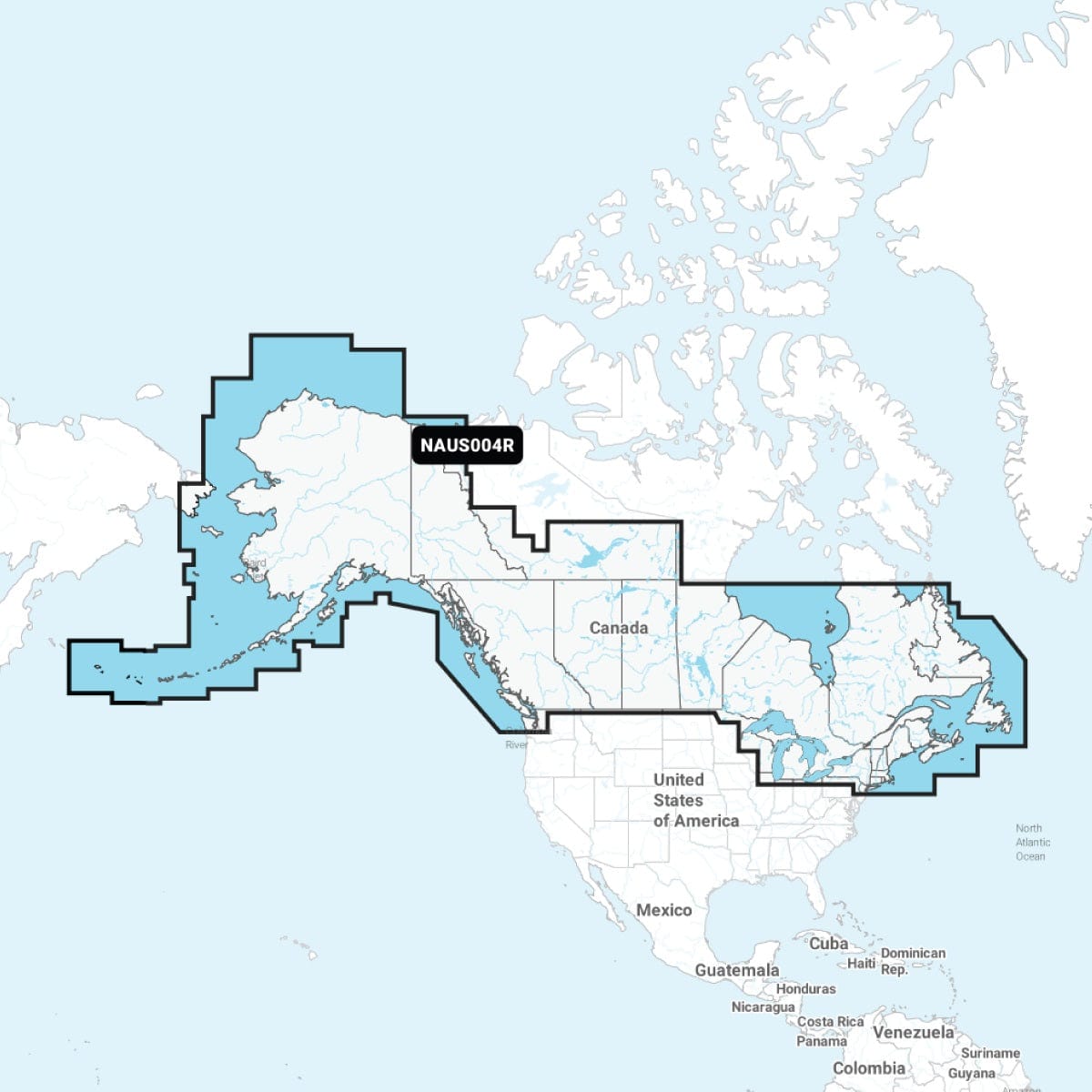 Navionics Qualifies for Free Shipping Navionics Plus NAUS004R Canada and Alaska microSD #010-C1367-30