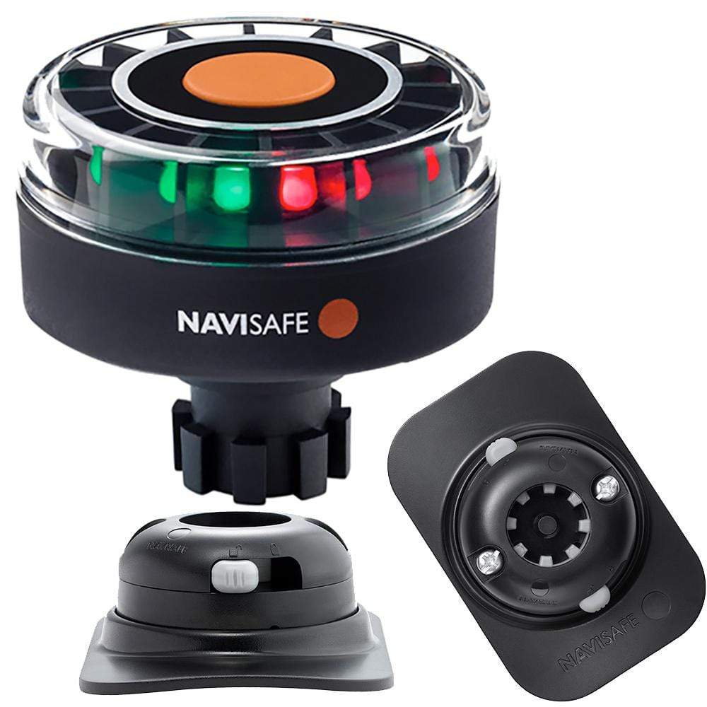 Navisafe Qualifies for Free Shipping Navisafe Navilight Tricolor Kit with RIB Mount Black #342KIT2