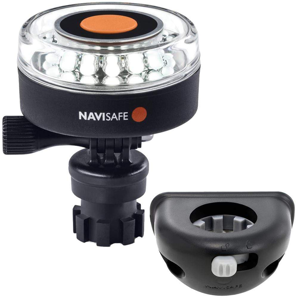 Navisafe Qualifies for Free Shipping Navisafe White 2nm 360-Degree Navilight with Black Vertical #040KIT8