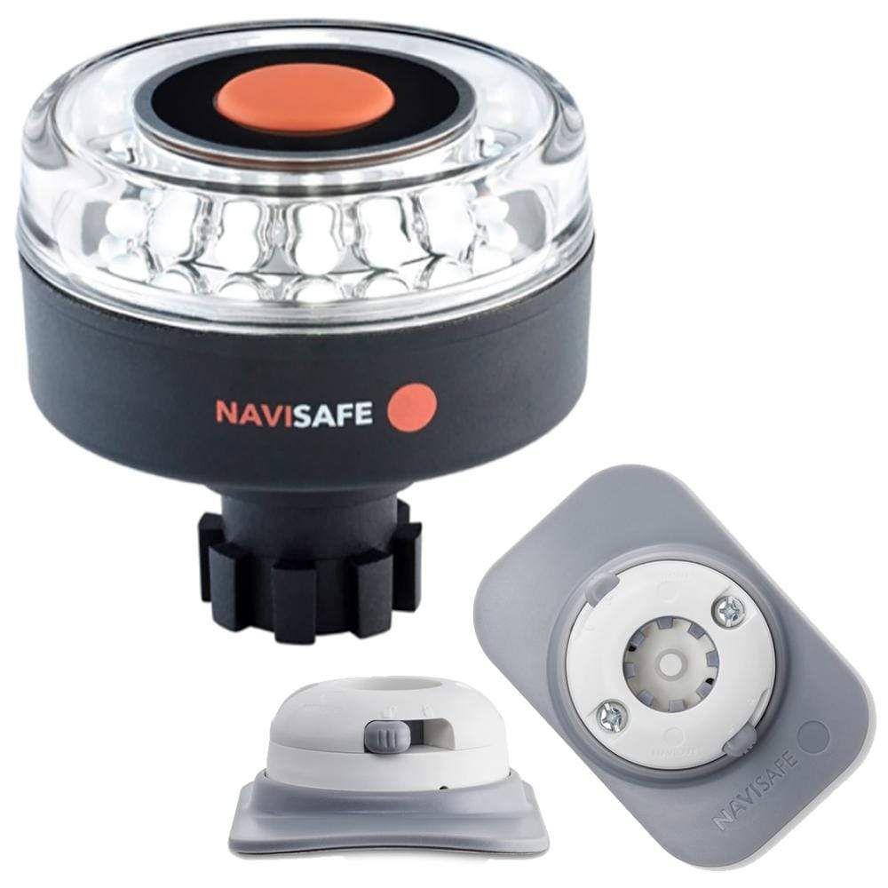 Navisafe Qualifies for Free Shipping Navisafe White Navilight with White RIB Mount #042KIT4
