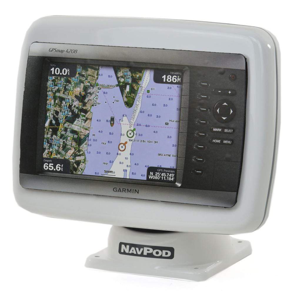Navpod Not Qualified for Free Shipping NavPod PowerPod Precut for Garmin GPSMAP 4008and4208 #PP4802