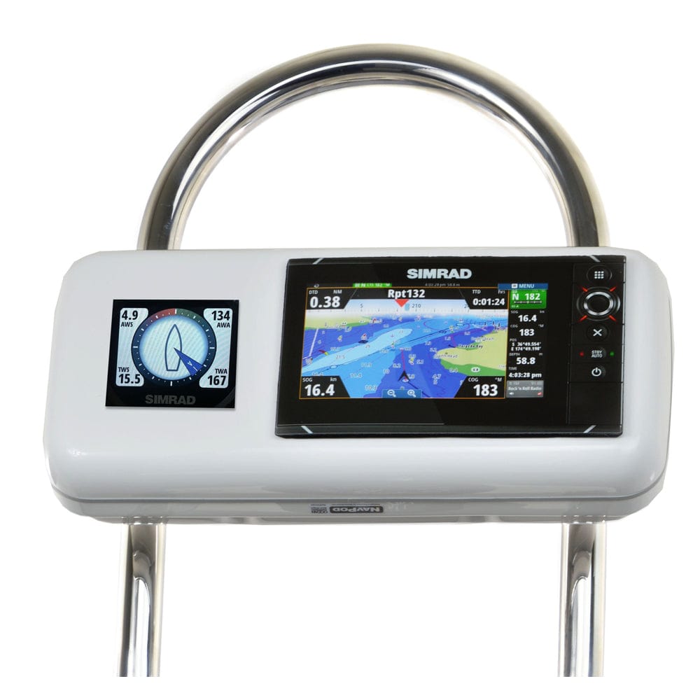 NavPod Qualifies for Free Shipping NavPod SystemPod Pre-Cut for Simrad Nss7 Evo2/B&G Zeus2 7 #GP2516
