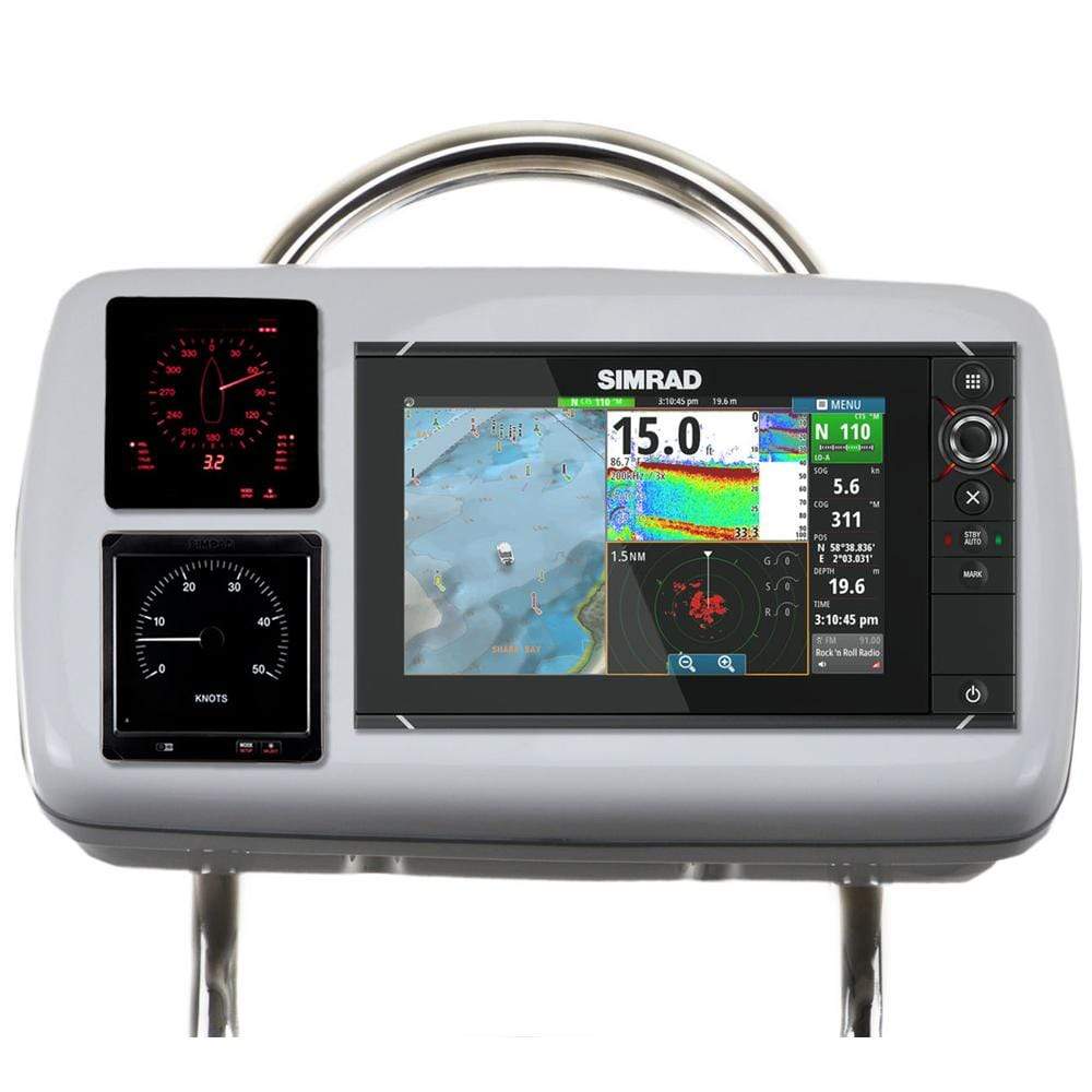 Navpod Qualifies for Free Shipping NavPod SystemPod Pre-Cut for Simrad NSS9 evo2 or B&G Zeus #GP2080-13