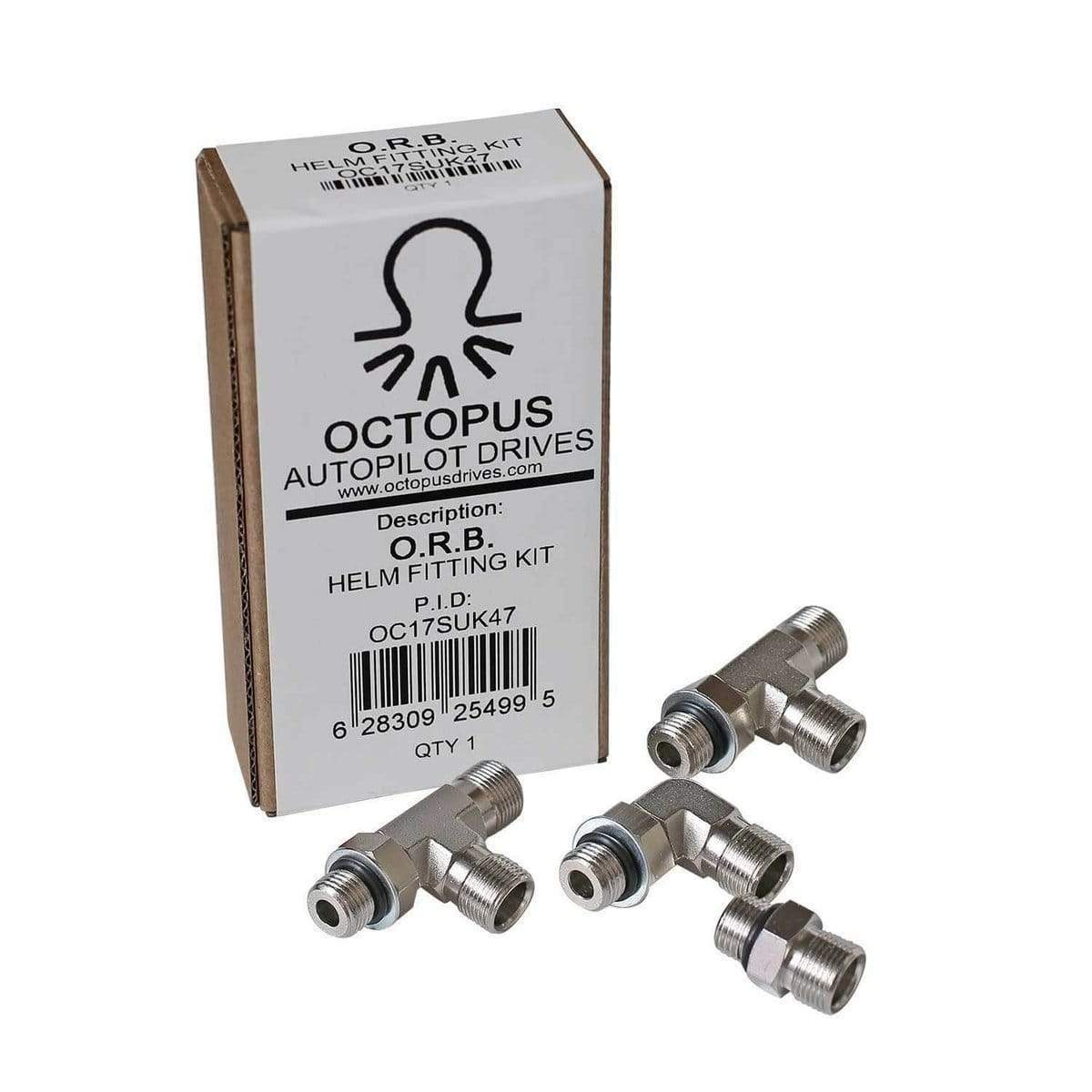 Octopus Autopilot Drives Qualifies for Free Shipping Octopus ORB Helm Fitting Kit #OC17SUK47