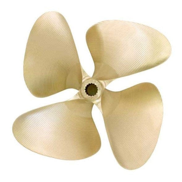 OJ Propellers Qualifies for Free Shipping OJ Propellers 13.9x14.25 Nibral 4-Blade LH Spline .090 Cup #438