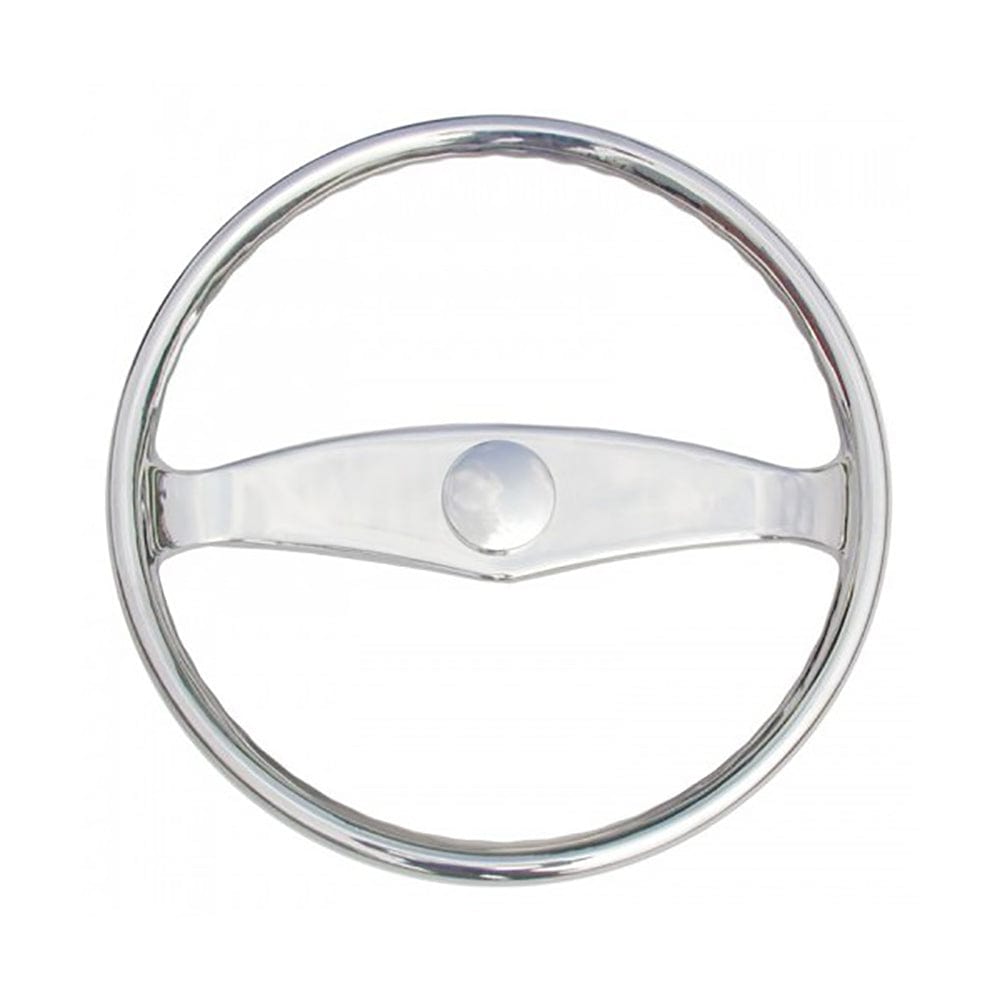 Ongaro Qualifies for Free Shipping Ongaro Stainless Yacht Wheel 3/4" T Shaft #50002