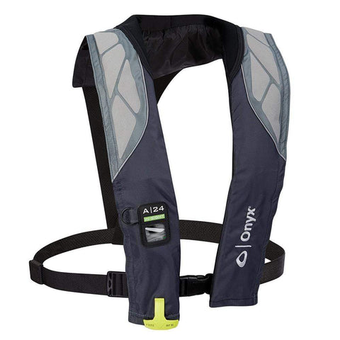 Onyx Outdoor Qualifies for Free Shipping Onyx A-24 In-Sight Auto Inflatable Life Jacket Grey #133200-701-004-18