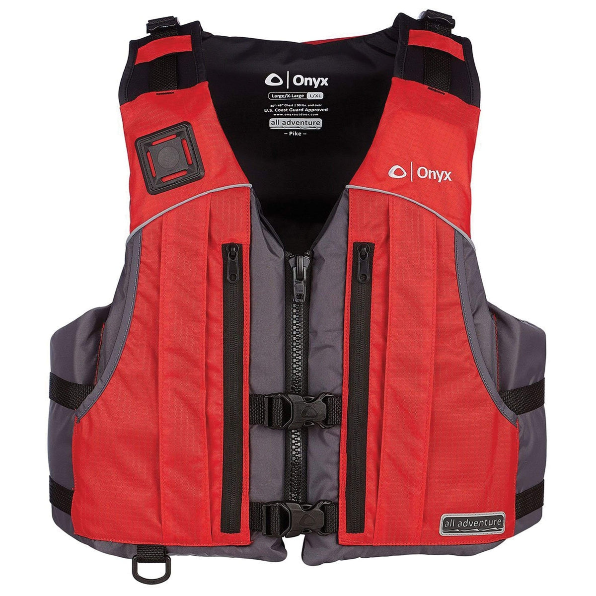 Onyx All Adventure Pike Vest Red 2x/3x #120500-100-070-15