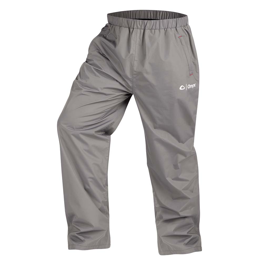 Onyx Outdoor Qualifies for Free Shipping Onyx Essentials Rain Pants XL Gray #503000-701-050-22