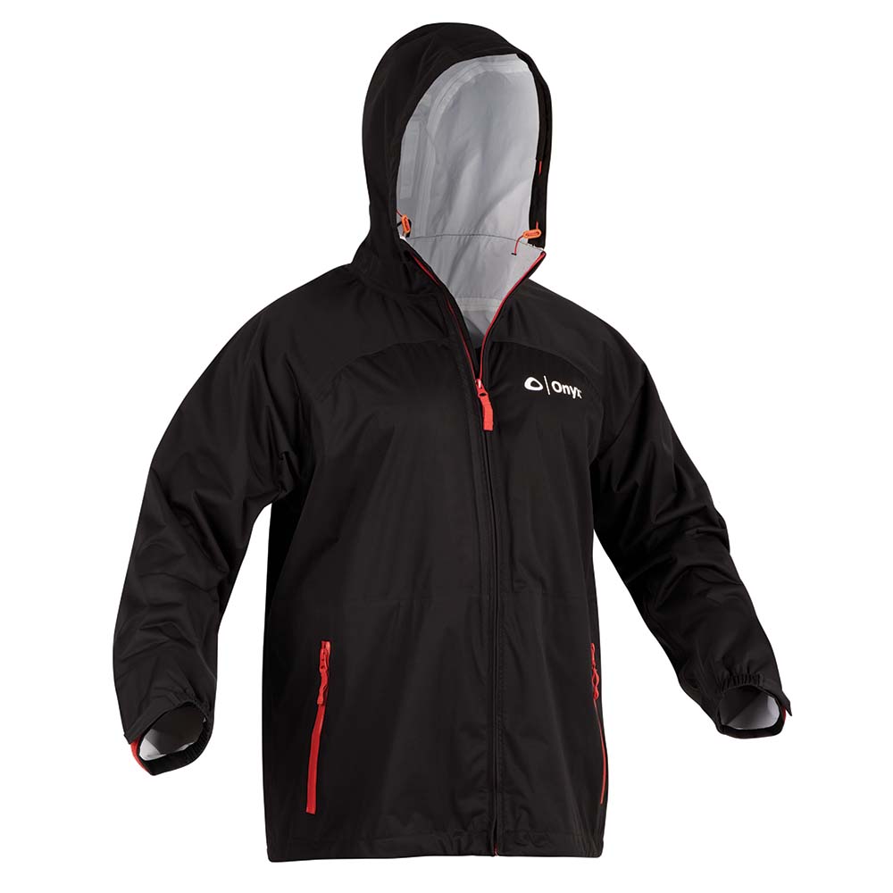 Onyx Outdoor Qualifies for Free Shipping Onyx Hydromax Rain Jacket XL Black #503100-700-050-22