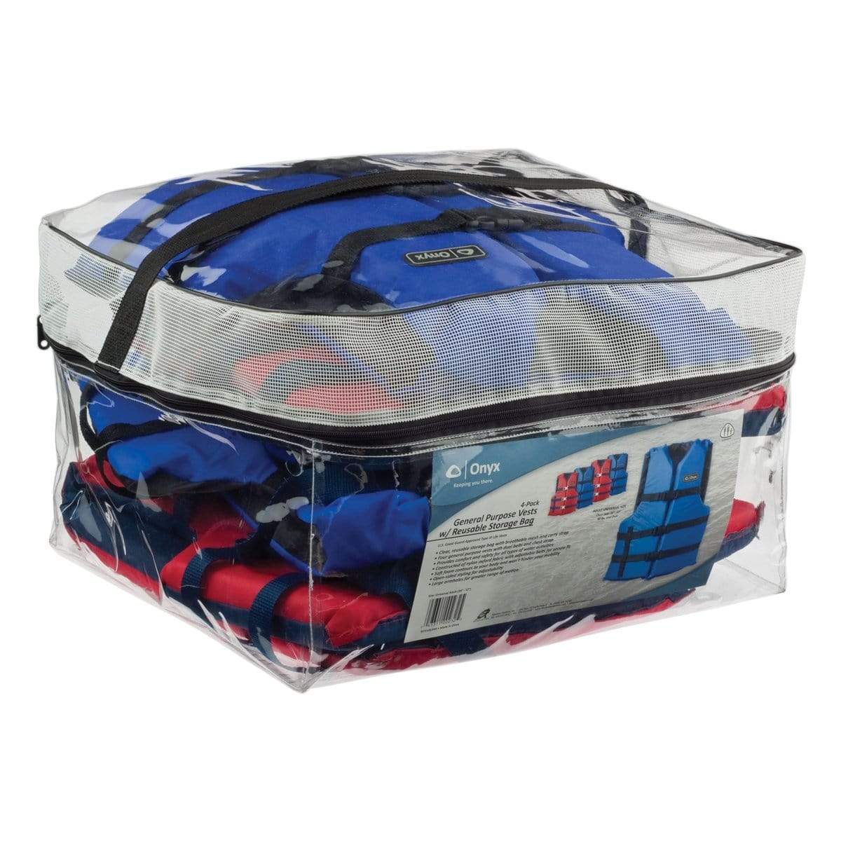 Onyx Outdoor Not Qualified for Free Shipping Onyx Kit of Four GP Vests with Reusable Storage Bag #103200-999-004-12