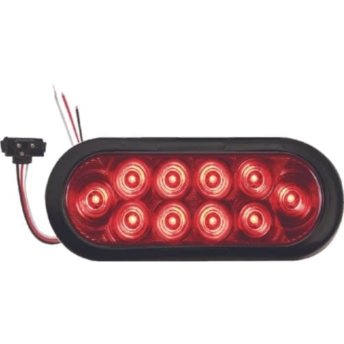 Optronics Qualifies for Free Shipping Optronics 10 LED 6" Oval Tail Light Kit #STL74RKBP