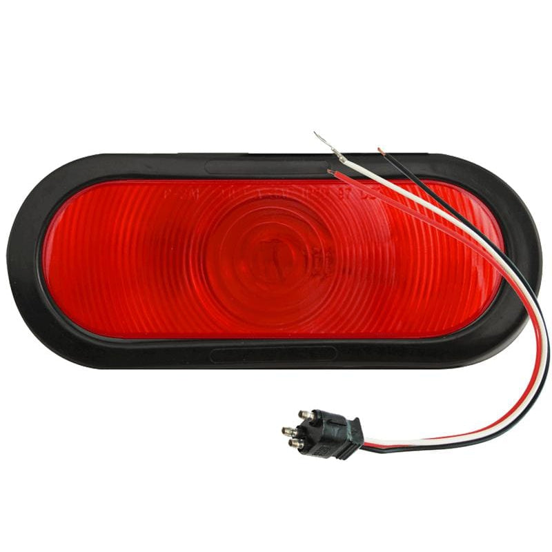 Optronics Qualifies for Free Shipping Optronics 6" Oval Red Tail Light Kit #ST74RBP
