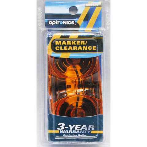 Optronics Qualifies for Free Shipping Optronics Amber Dual Bulb Marker/Clearance Light #MC42AS