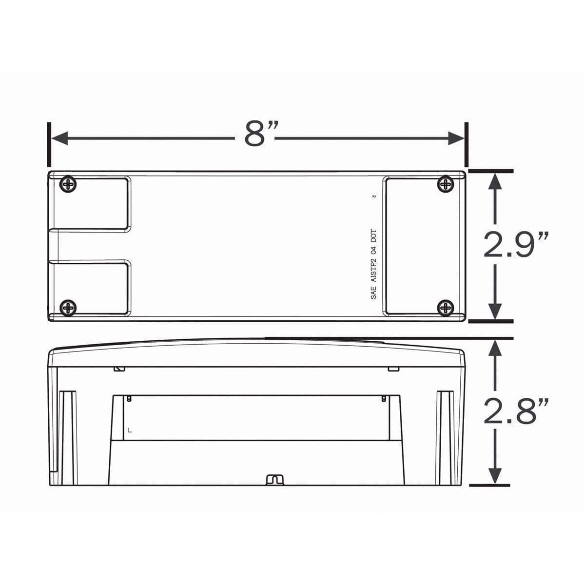 Optronics LED Glolight Trailer Light Kit #TLL170RK