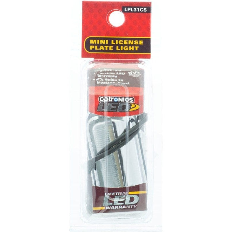 Optronics Qualifies for Free Shipping Optronics LED Mini Chrome License Retail #LPL31CS