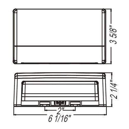 Optronics LED Right Side Tail Light #STL56RBP