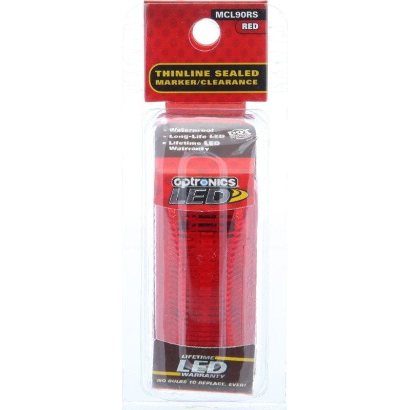 Optronics Qualifies for Free Shipping Optronics LED Sealed Red Marker-Clearance Light #MCL90RS