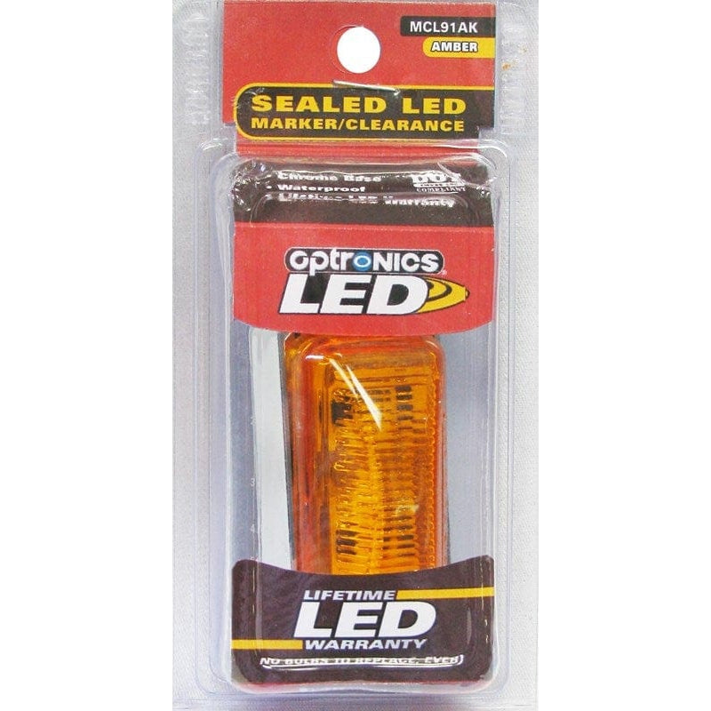 Optronics Qualifies for Free Shipping Optronics LED Sealed Side Marker Light Amber with #MCL91AK