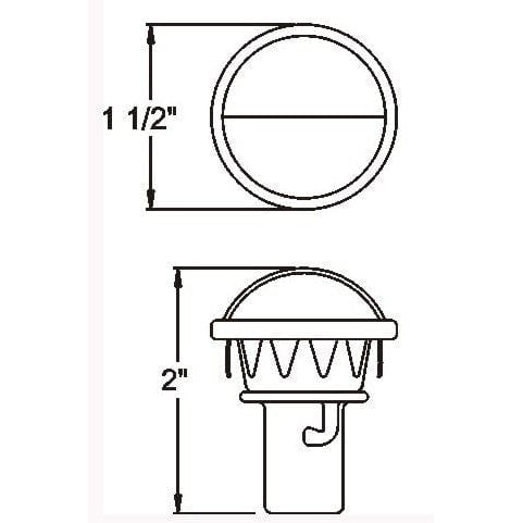 Optronics Qualifies for Free Shipping Optronics License Plate Light #LP11CS
