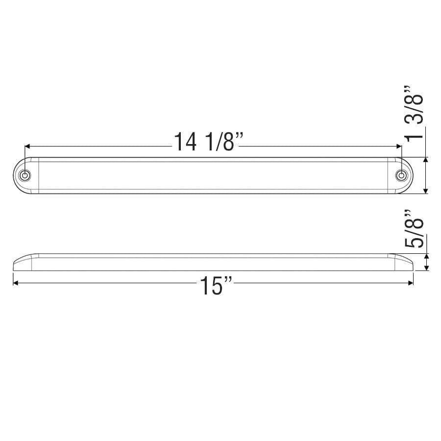 Optronics Light Bar-Ultra Thin LED #MCL70RS