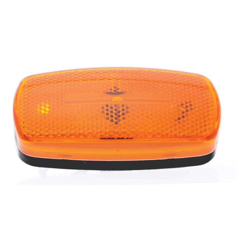 Optronics Qualifies for Free Shipping Optronics Marker Light Oval Black Base Amb #MC32ABS