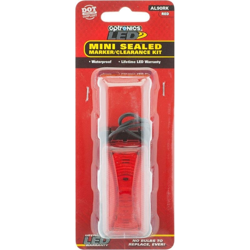Optronics Qualifies for Free Shipping Optronics Red Mini LED Marker-Clearance Light #AL90RK