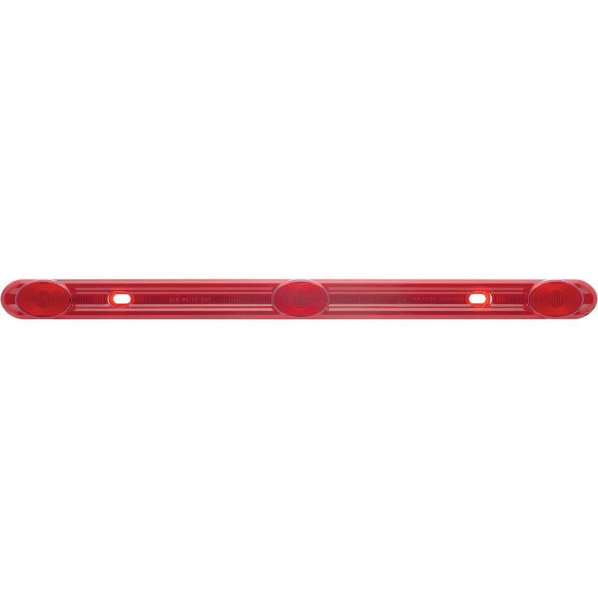 Optronics Qualifies for Free Shipping Optronics Waterproof 3-LED Identification Light Bar Red #MCL98RK