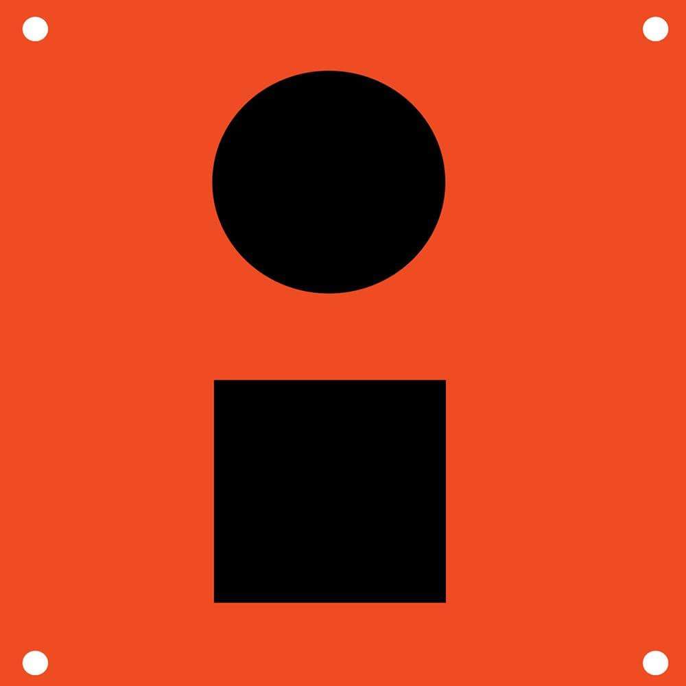 Orion Safety Products Qualifies for Free Shipping Orion Orange Distress Flag 3' x 3' #925