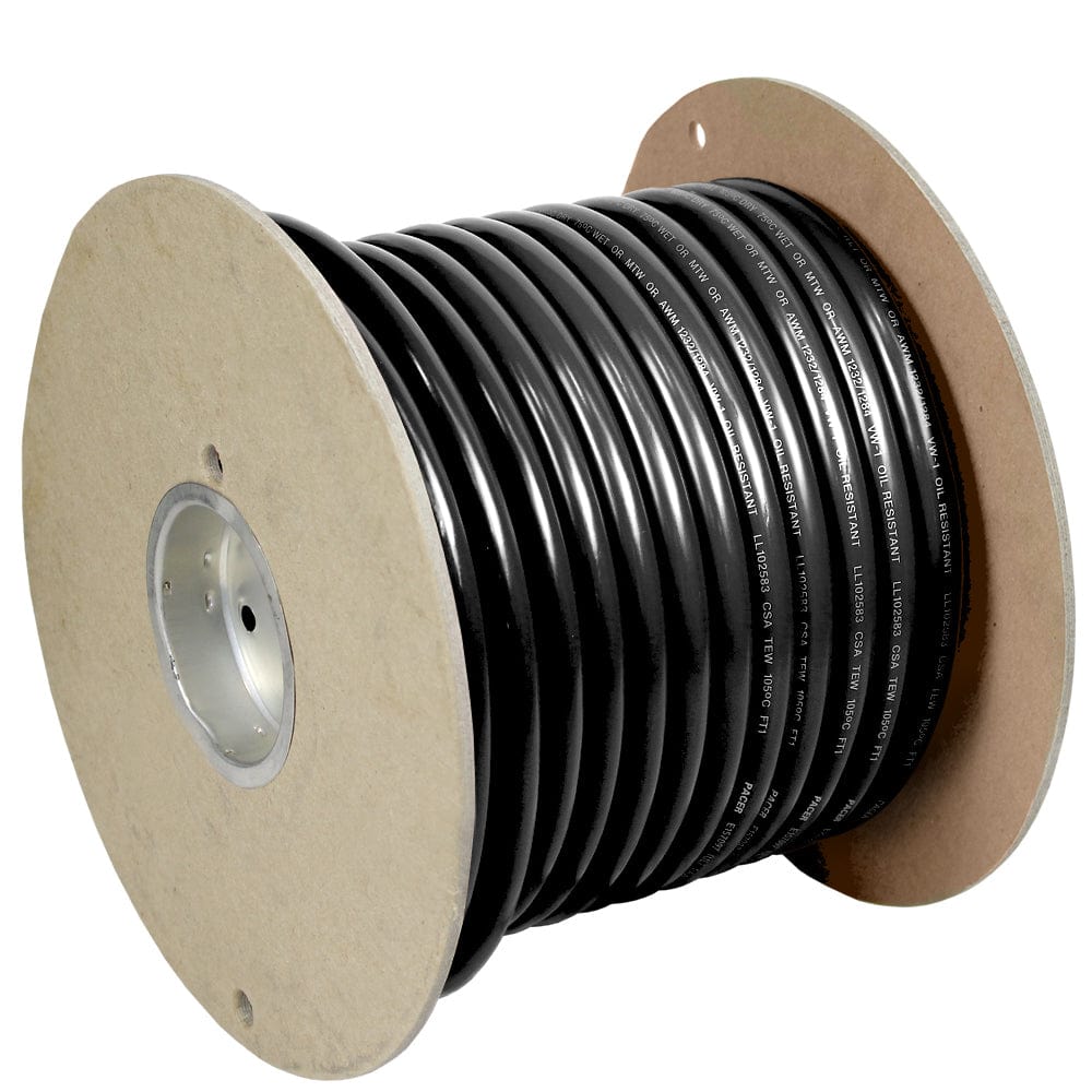 Pacer Group Qualifies for Free Shipping Pacer Black 100' 6 AWG Battery Cable #WUL6BK-100