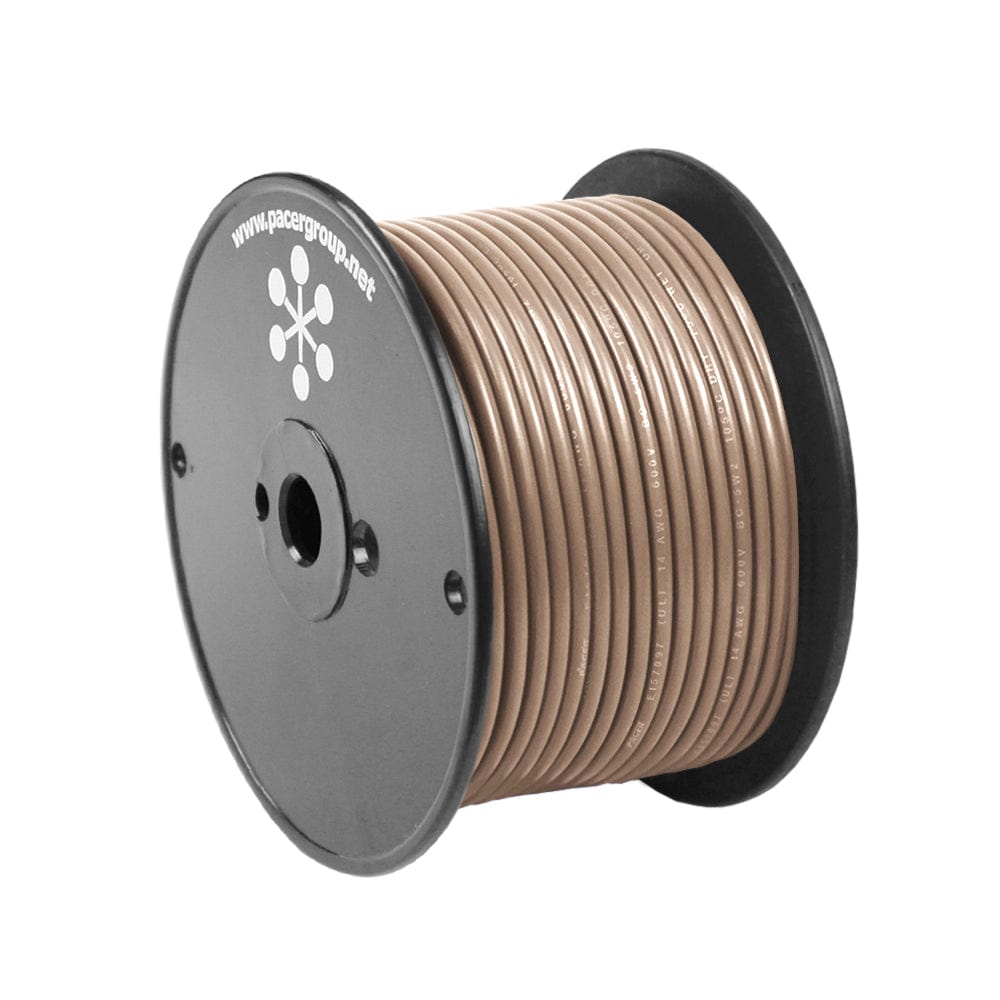 Pacer Group Qualifies for Free Shipping Pacer Tan 100' 14 AWG Primary Wire #WUL14TN-100