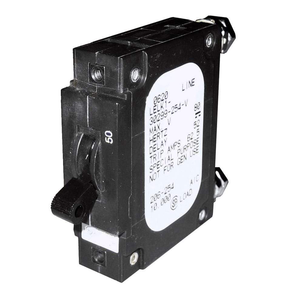 Paneltronics Qualifies for Free Shipping Paneltronics C Frame Magnetic Circuit Breaker CE 50a 1-Pole #206-254