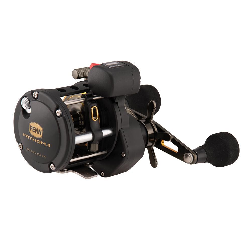 PENN Qualifies for Free Shipping PENN Fathom II Level Wind 15 Left Hand Reel with Line Counter #1481306