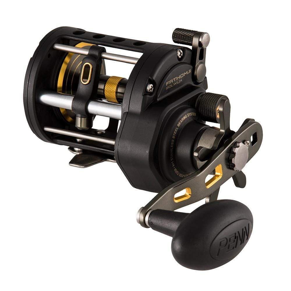 PENN Qualifies for Free Shipping PENN Fathom II Level Wind 20 Left Hand Reel FTHII20LWLH #1481308
