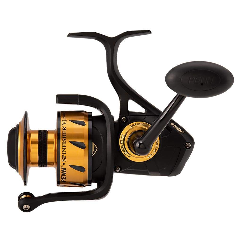 PENN Qualifies for Free Shipping PENN Spinfisher VI 6500 Bail-Less Spinning Reel #1481270