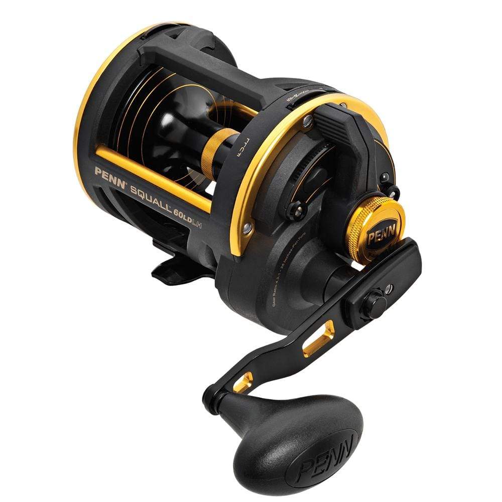 PENN Qualifies for Free Shipping PENN SQL60LDLH Squall Lever Drag Reel #1238642