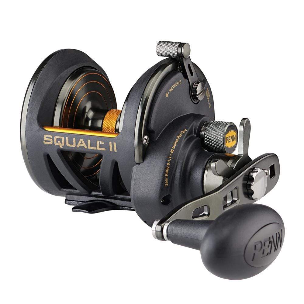 PENN Qualifies for Free Shipping Penn Squall II Star Drag SQLII25NSDLH Conventional Reel #1522170