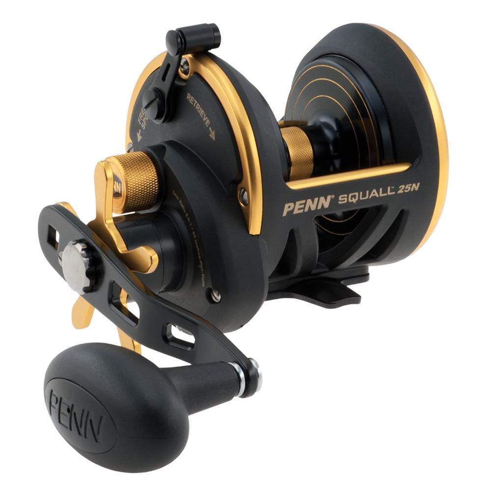 PENN Qualifies for Free Shipping PENN Squall Star Drag SQL25N Conventional Reel #1238643